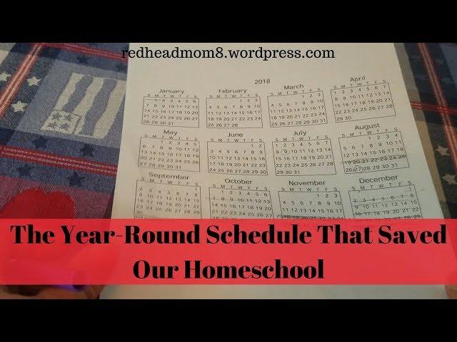 The Year-Round Schedule That Saved Our Homeschool