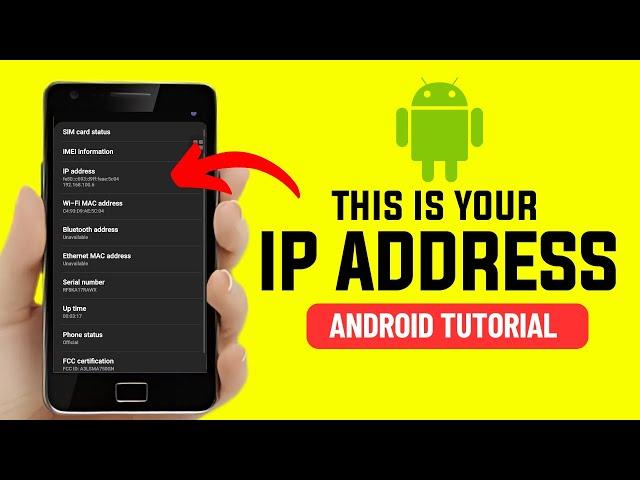 How to Find iP Address on Android Phone