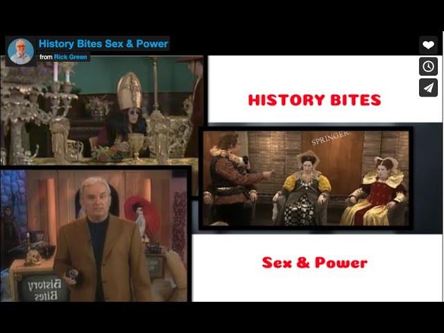 History Bites   Sex & Power throughout history for YouTube