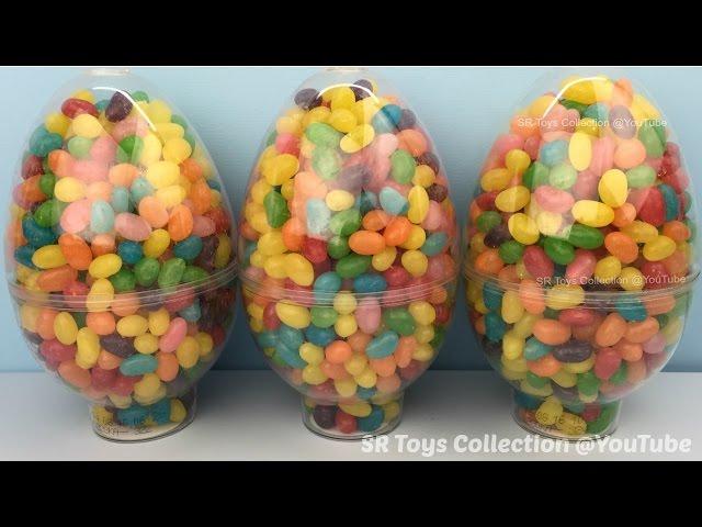 Jelly Beans Surprise Eggs Finding Dory Teenage Mutant Ninja Turtles Zootopia Disney Frozen Hulk Toys