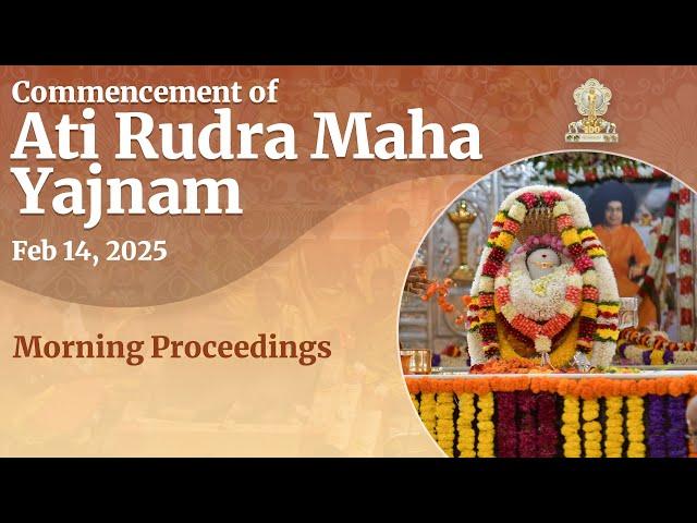 Ati Rudra Maha Yajnam | Feb 14, 2025 | Morning | Prasanthi Nilayam