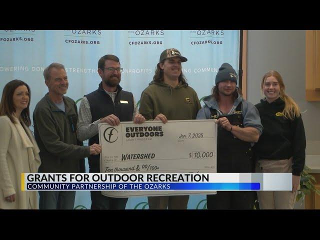 Local non-profits receive nature, outdoor recreation grant from Community Foundation of the Ozarks