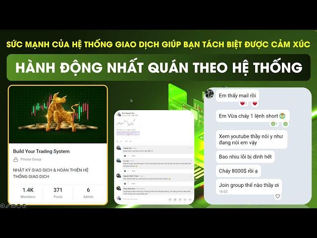 Sức Mạnh Của Hệ Thống Giao Dịch Giúp Bạn Tách Biệt Được Cảm Xúc - Hành Động Nhất Quán Theo Hệ Thống