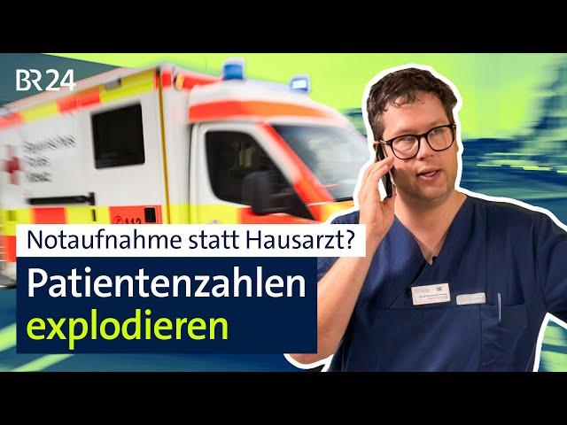 Notaufnahme am Limit? Schweinfurter Klinik-Personal im Triage-Dauerstress | BR24 vor Ort