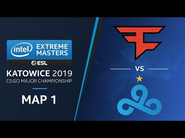 CS:GO - FaZe vs. Cloud9 [Cache] Map1 Ro5 - Legends Stage - IEM Katowice 2019