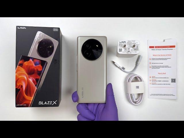 LAVA Blaze X 5G Unboxing - ASMR