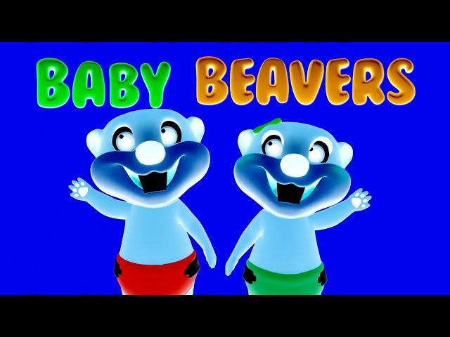 Baby Beavers intrologo Super Amazing Effects Sponsored  By: Gamavision csupo effects