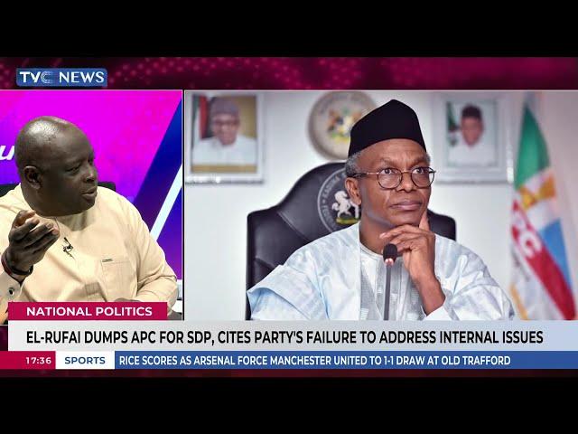 El-Rufai Dumps APC For SDP, Cites Party’s Failure To Address Internal Issues