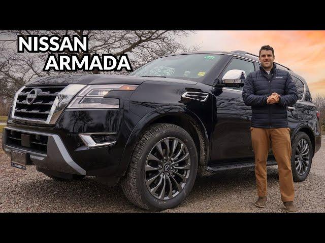 2024 Nissan Armada Platinum In Depth Walk Around and Detailed Review