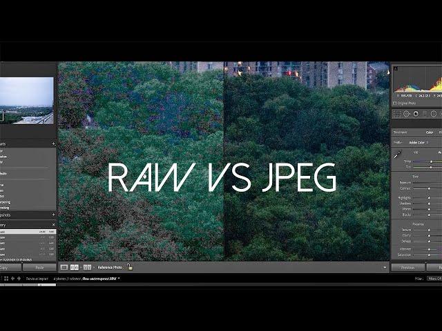 Still using JPEG for photography? | Raw VS JPEG | When to use each