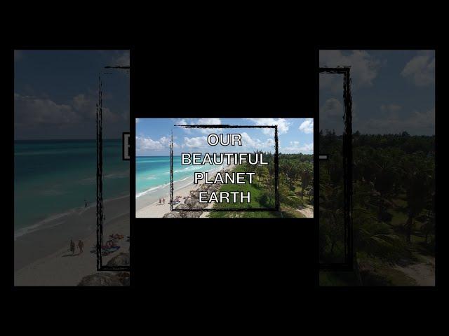 Varadero Cuba Caribbean Sea Beach From Sky Drone Flying #shorts