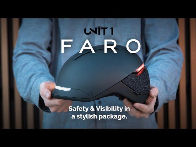 UNIT 1 FARO: A Sleek, Visibility-First Smart Helmet