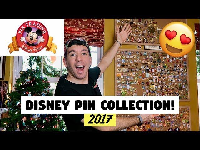 MY ENTIRE DISNEY PIN COLLECTION! | 2017