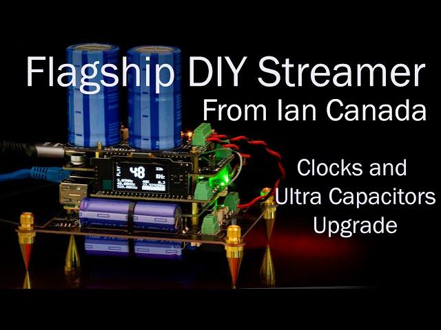 DIY Audiophile music Streamer for a Dac  with Flagship HIFI parts from Ian Canada upgraded  Part 2