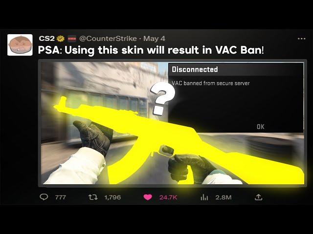 This CSGO Skin Got Me Vac Banned for Aimbot…