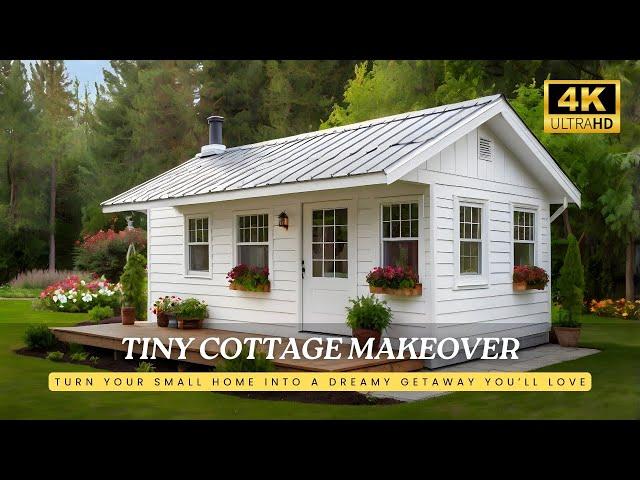 From Cozy to Stunning: Transform Your Tiny House Cottage into a Relaxing Dream Retreat