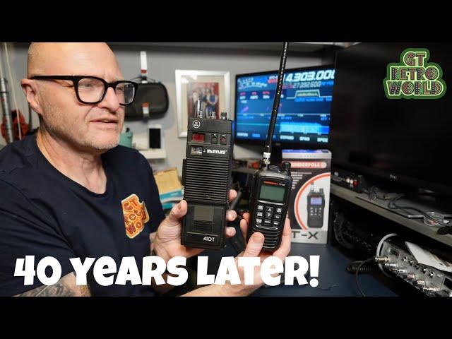 Thunderpole T-X Portable CB Radio 40 years later!