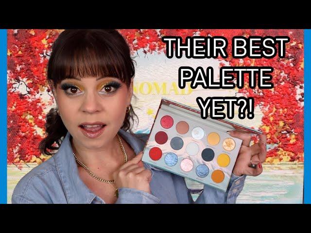 I didn't wanna put this down! 4 Looks and Review of the new Fuji palette from Nomad Cosmetics