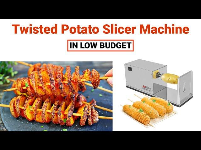 Twisted Potato slicer Machine || Spiral Potato Cutter Review