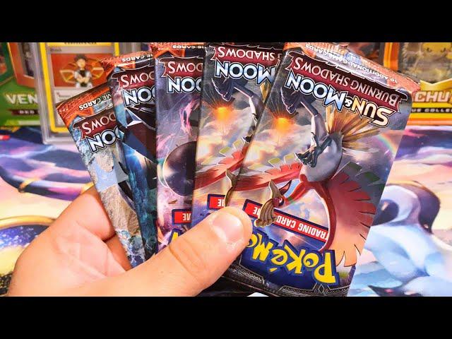 5 Pack Friday 10/27 Opening 5 Burning Shadows Booster Packs - Pokemon Cards