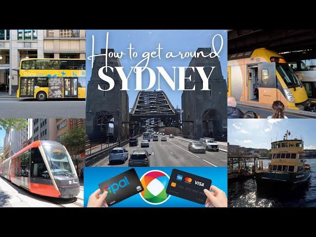 How to get around Sydney and Buy an Opal Card!