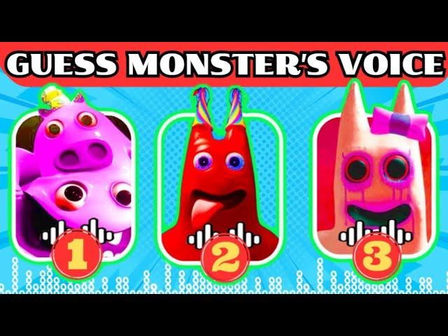 GUESS MONSTER'S VOICE GARTEN OF BANBAN 4 4  | ALL CHARACTERS