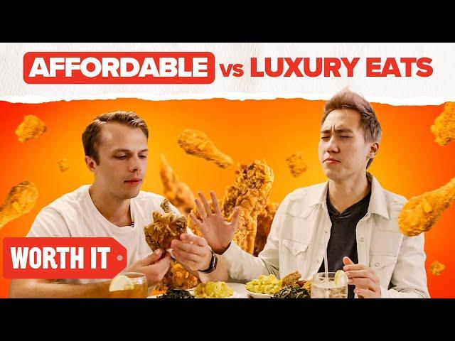 Is EXPENSIVE Food Actually BETTER? Taste Test