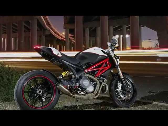 Custom Ducati Monster 1100 evo by Damian Dabrowski in 4K