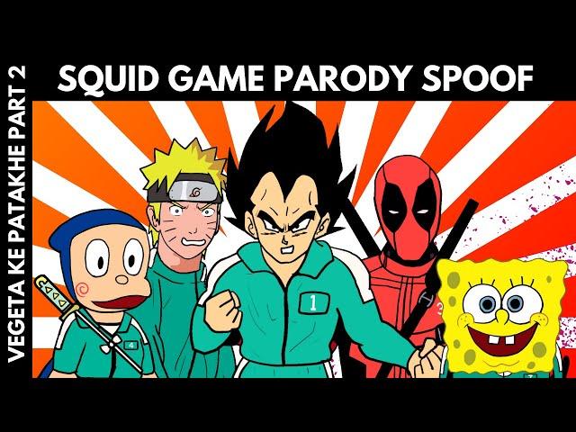 Vegeta in Squid Game Parody Spoof | Vegeta ke Patakhe Sequel | Dragon Ball Z Squid Game