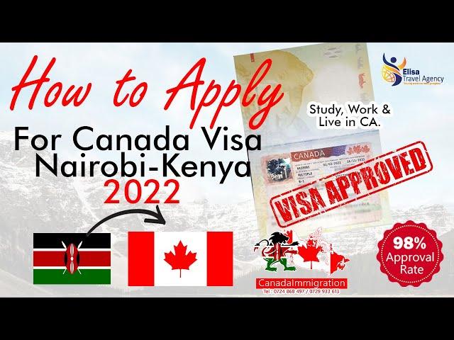 How To Apply For A Canada Visa From Kenya #Genuine Travel Agency