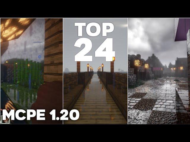 (Top 24) MCPE 1.21+ BEST Ultra Realistic Shaders for RENDER DRAGON (Android, iOS, Windows 10)