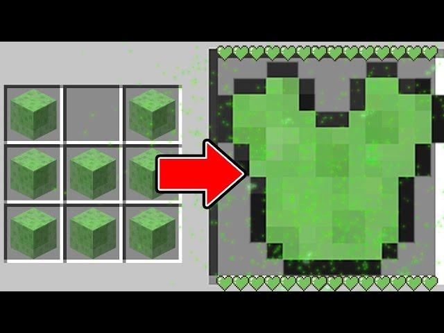 The Strongest SLIME ARMOR in MINECRAFT