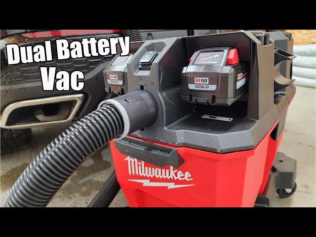 Milwaukee Tool M18 FUEL 9 Gallon Dual-Battery Wet/Dry Vacuum Kit Review