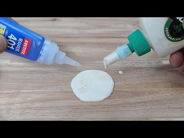 Super Glue + Water + Woodworking glue Utilization Test  [Woodworking Tips]