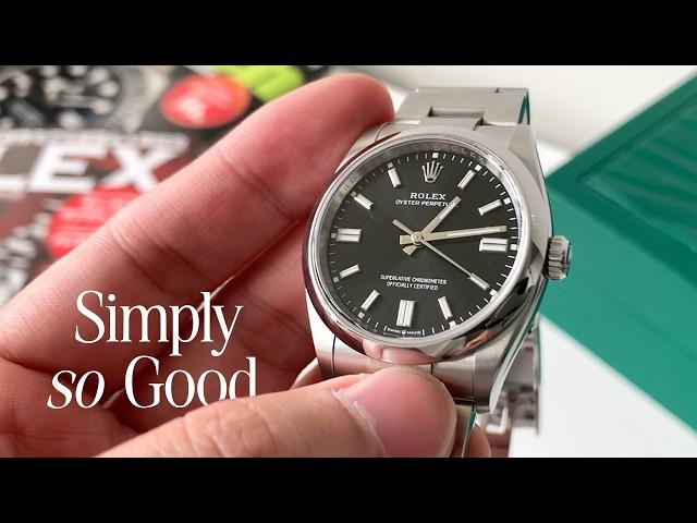 Rolex Oyster Perpetual 36 Unboxing (Ref. 126000 Bright Black)