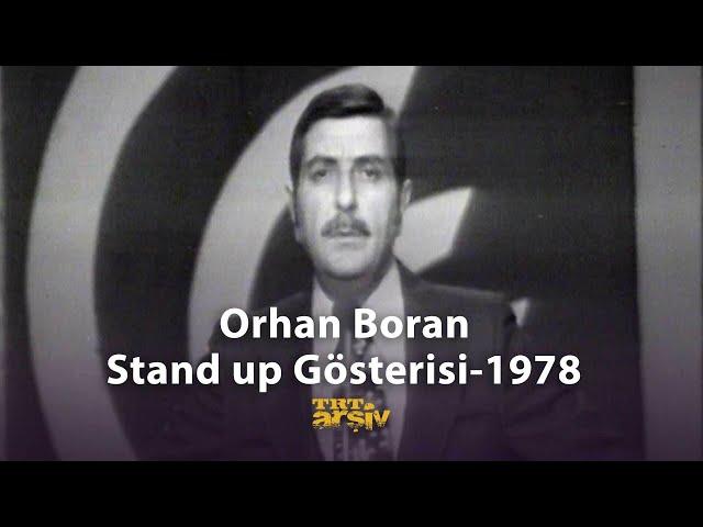 Orhan Boran Stand-up Gösterisi (1978) | TRT Arşiv