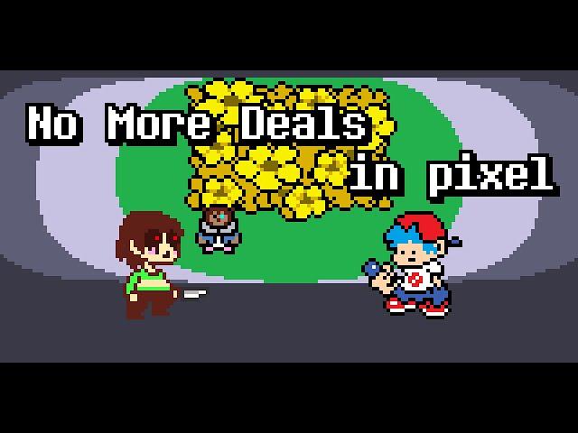 No More Deals in Pixel | FNF Skeleton Bros