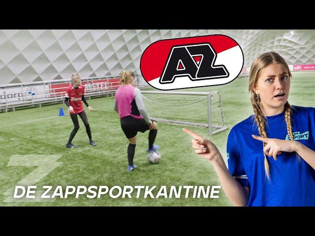 MEETRAINEN MET ECHTE VOETBALPROFS! ️ | De Zappsport Kantine