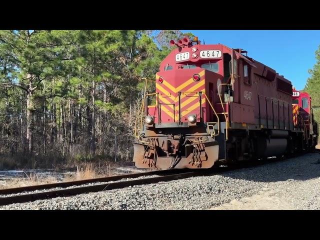 U.S. Army Train at Military Ocean Terminal Sunny Point, North Carolina