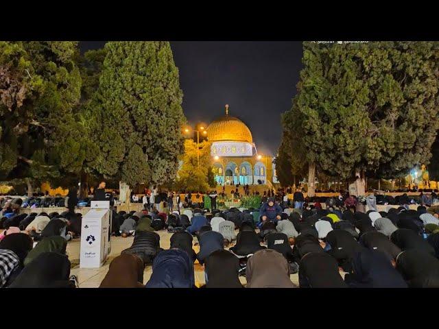 Inside AlAQSA Mosque || 28th july Fajar Prayer ||صلوة الفجر فی المسجد الاقصی المبارک