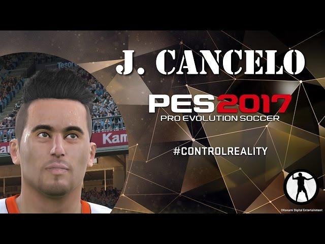 PES 2017 Face Build João Cancelo (Valencia CF)