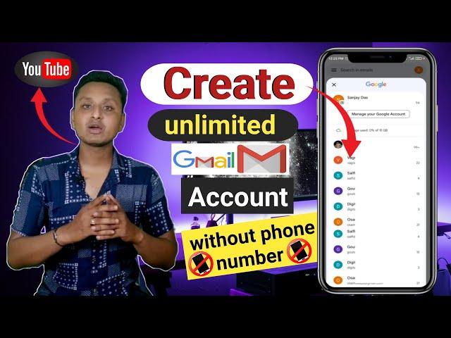 how to make gmail account without phone number / unlimited gmail account