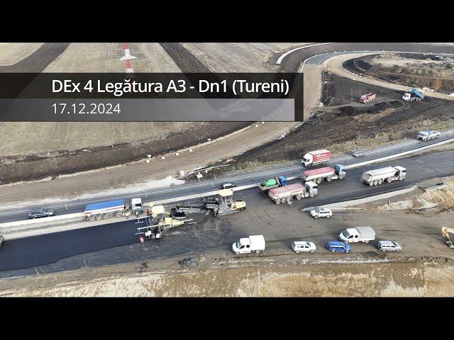 DEx 4 Legătura A3 - Dn1 (Tureni) 17.12.2024  I  filmare completă