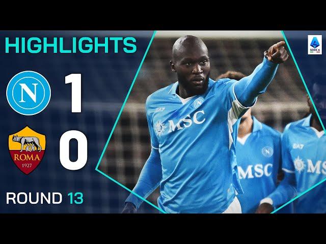 NAPOLI-ROMA 1-0 | HIGHLIGHTS | Lukaku restores Napoli’s Lead at the Top | Serie A 2024/25