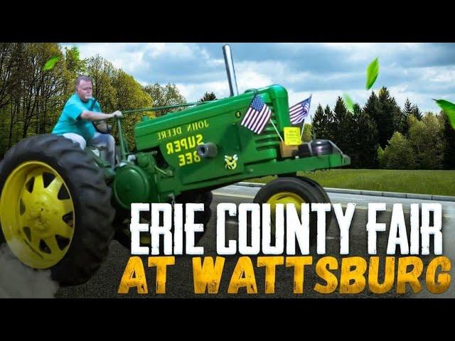 Erie County Fair at Wattsburg | Antique Tractor Pulls