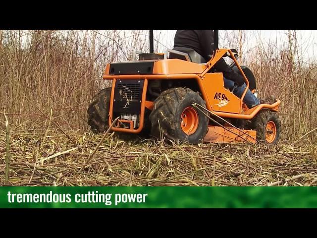 AS 940 Sherpa 4WD cutting high scrub and brushes