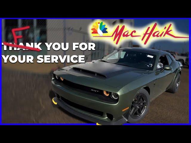 Mack Haik Dealer Sells US Soldier's Dodge Demon 170 WHILE IN IRAQ!