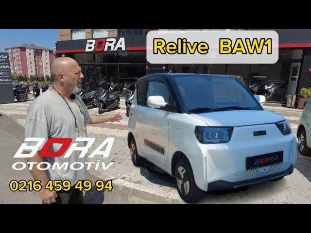 Relive Baw1 4 kişilik elektrikli otomobil #200kmmenzil