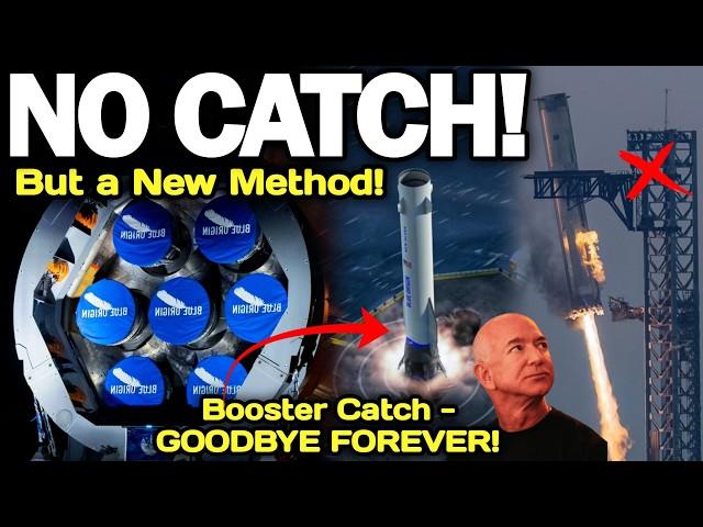 Blue Origin Declared Weird Decision on New Glenn Launch To Beat SpaceX Starship Booster Catch!