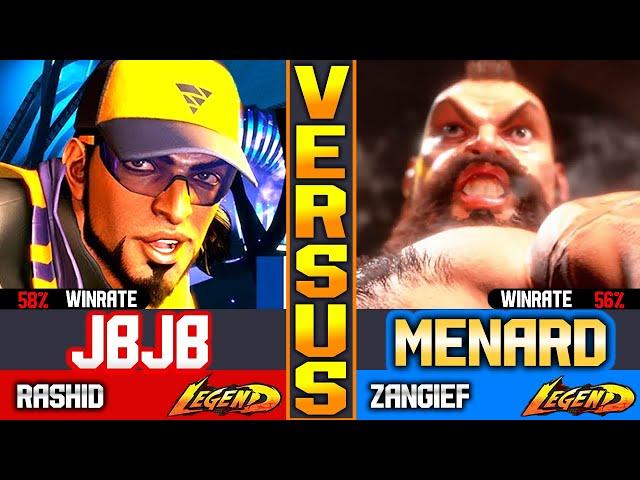 SF6 MenaRD (Zangief Vs JBJB) Rashid ▰ High Level